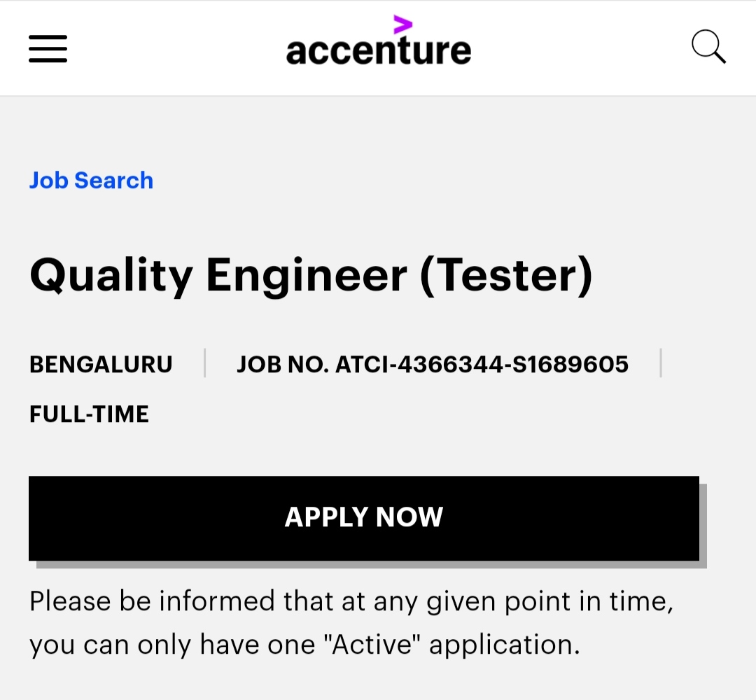 Accenture Recruitment 2024