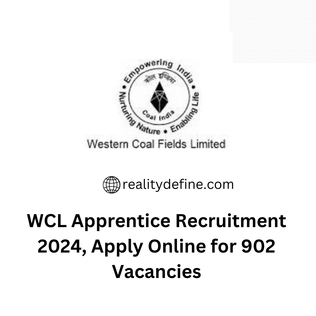 WCL Apprentice Recruitment 2024, Apply Online for 902 Vacancies