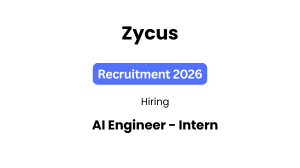 Zycus AI Engineer Intern 2026