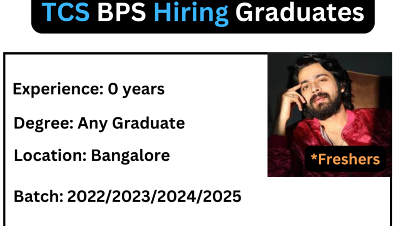 TCS BPS Hiring Batch 2025