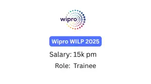 Wipro WILP 2025