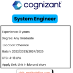 Cognizant Off-Campus Drive 2025