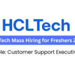 HCLTech Mass Hiring for Freshers 2025