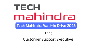 Tech Mahindra Walk-in Drive 2025