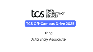 TCS Hiring freshers 2025