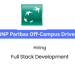 BNP Paribas Off-Campus Drive 2025