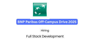 BNP Paribas Off-Campus Drive 2025