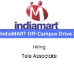 IndiaMART Off-Campus Drive 2025