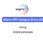 Wipro Off-Campus Drive 2025