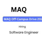 MAQ Off-Campus Drive 2025