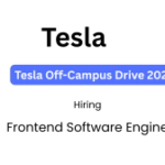 Tesla Off-Campus Drive 2025
