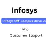 Infosys Off-Campus Drive 2025