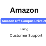 Amazon Off-Campus Drive 2025