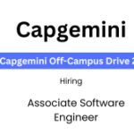 Capgemini recruitment for Freshers 2025