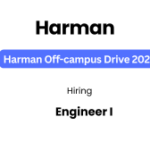 Harman Off-Campus Drive 2025