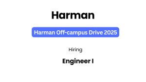 Harman Off-Campus Drive 2025