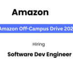 Amazon Off-campus 2025 Hiring