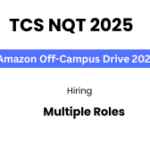 TCS NQT 2025