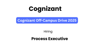 Cognizant fresher hiring 2025