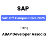SAP Off-Campus Drive 2025