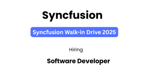 Syncfusion Walk-in Drive 2025