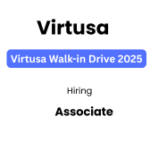 Virtusa Off-Campus Drive 2025