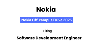 Nokia Off-Campus Drive 2025