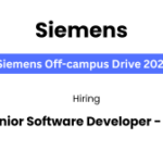 Siemens Off-Campus Drive 2025