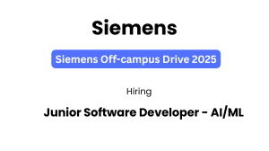 Siemens Off-Campus Drive 2025