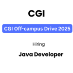 CGI Off-Campus Drive 2025