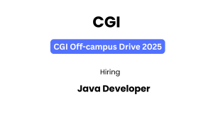CGI Off-Campus Drive 2025