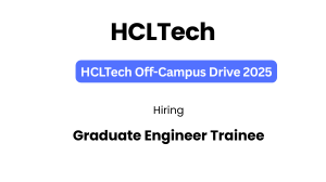 HCLTech Recruitment 2025