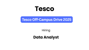 Tesco Off-Campus Drive 2025