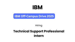 IBM Internship 2025