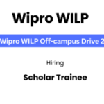Wipro WILP 2025