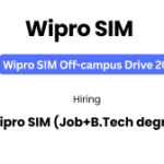 Wipro SIM 2025