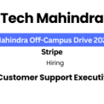 Tech Mahindra Hiring Freshers 2025