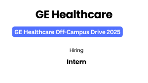 GE Healthcare Off-Campus Drive 2025