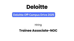 Deloitte Off-Campus Drive 2026