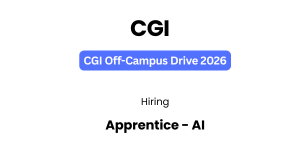CGI Off-Campus Drive 2026