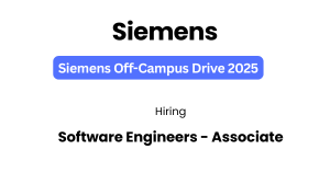 Siemens Off-Campus Drive 2025