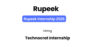 Rupeek Internship 2025