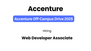 Accenture Jobs for Freshers 2025