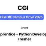 CGI Off-Campus Drive 2025