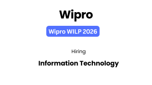 Wipro WILP 2026