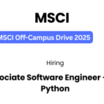 MSCI Off-Campus Drive 2025