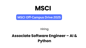 MSCI Off-Campus Drive 2025