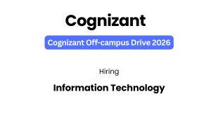 Cognizant GenC 2026 Jobs-Engineering Graduates Pre-Assessed Program – 4 LPA | Apply in Chennai, Bangalore, Mumbai & More”