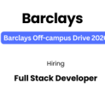 Barclays Off-Campus Drive 2026
