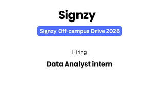 Signzy Data Analyst Intern Jobs 2025 – Bangalore | Freshers Apply